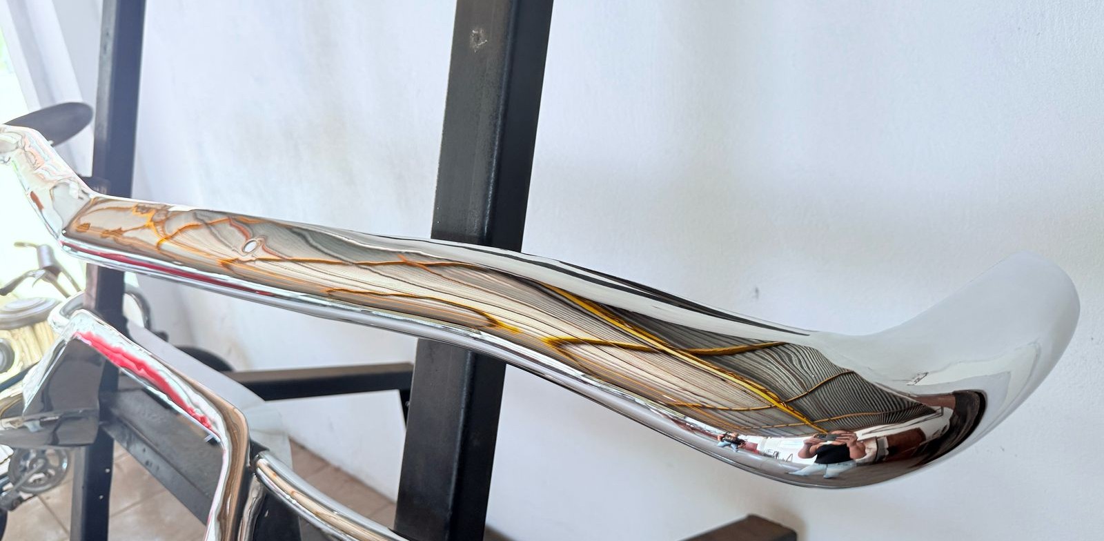 PARACHOQUE DIANTEIRO MAVERICK ORIGINAL CROMADO